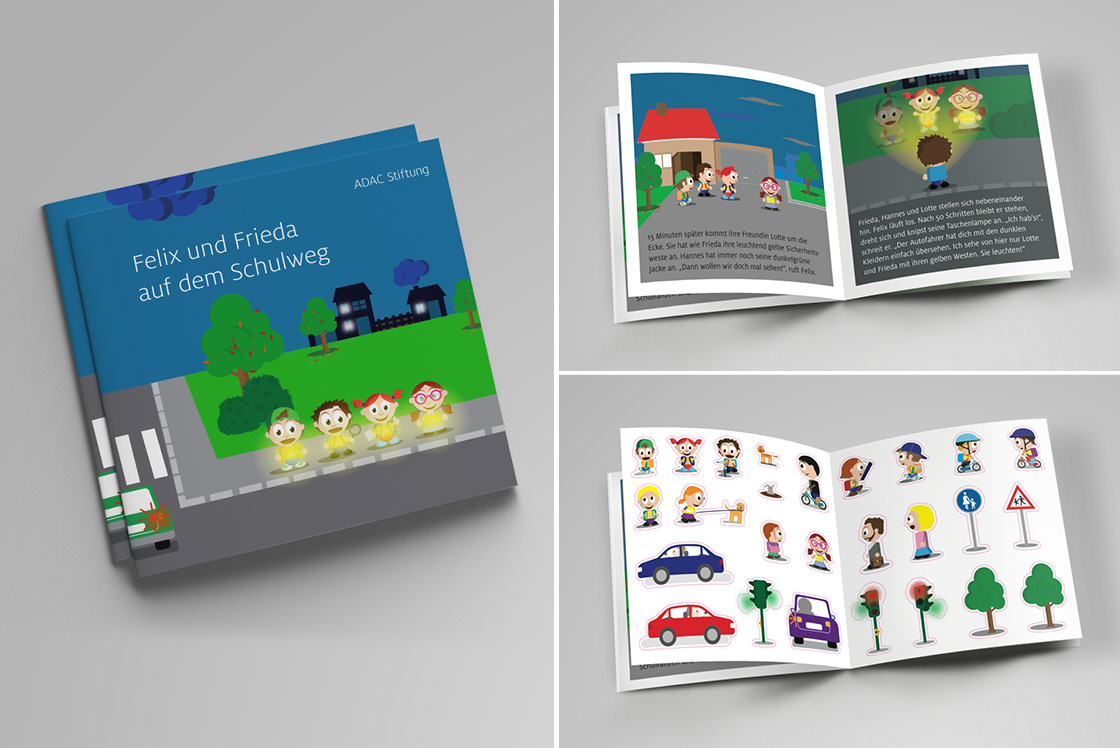  Referenz - ADAC Stiftung - Safety campaign for first graders