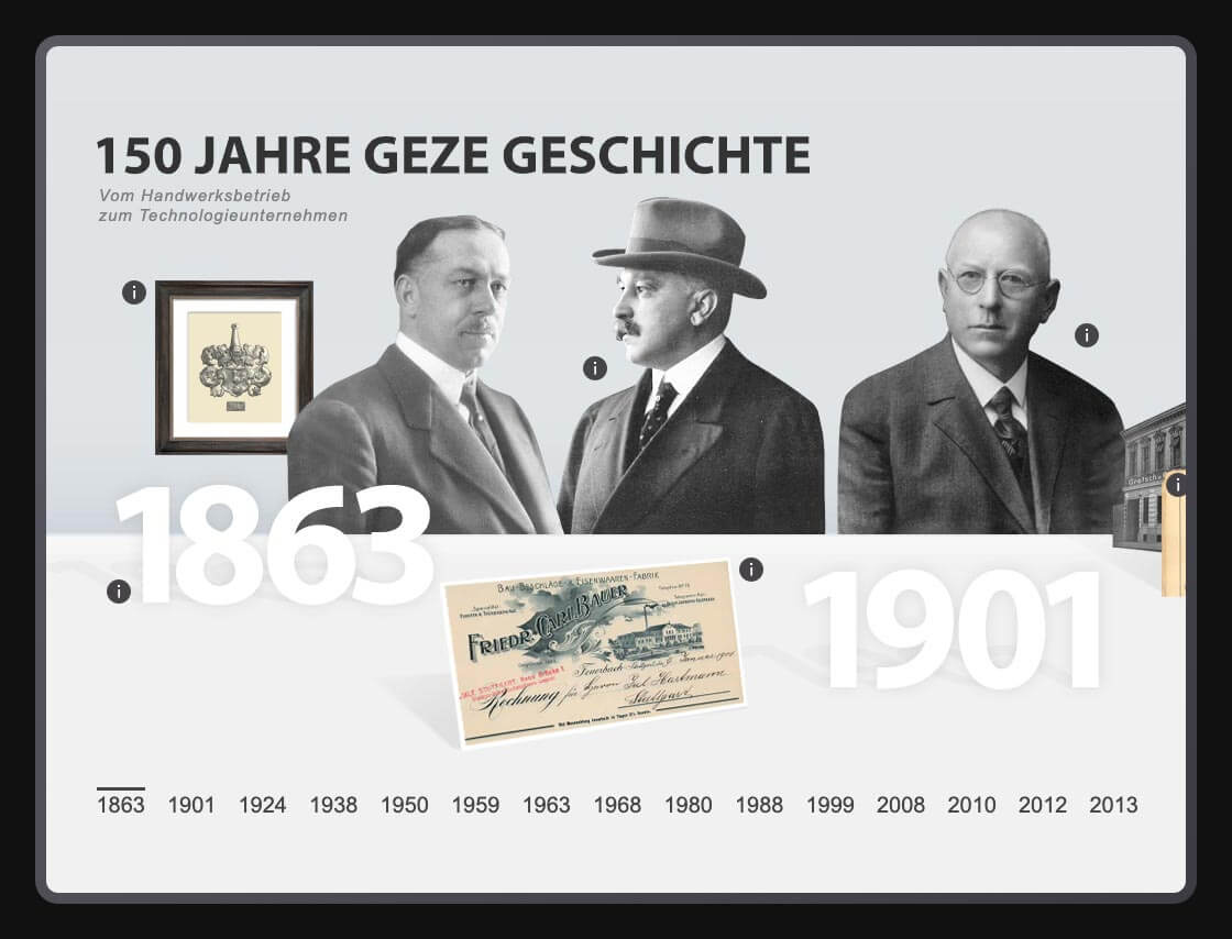  Referenz - GEZE - 150-years